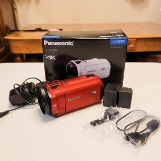 パナソニック(Panasonic)のペケさん専用パナソニック 4K ビデオカメラ HC-VX992M-R(ビデオカメラ)