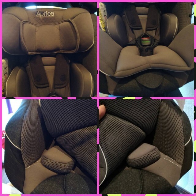 Aprica(アップリカ)の⒇★超美品★アップリカ クルリラプレミアム ISOFIX★回転式チャイルドシート キッズ/ベビー/マタニティの外出/移動用品(自動車用チャイルドシート本体)の商品写真