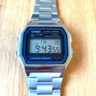 カシオ(CASIO)のCASIO カシオ　A158W(腕時計(デジタル))