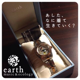 アースミュージックアンドエコロジー(earth music & ecology)のearth m&e ミニーコラボ腕時計♡(腕時計)