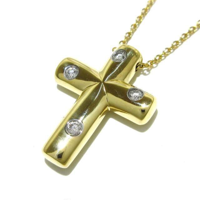 新品本物 Tiffany 4Pダイヤ ネックレス美品 ティファニー - Co