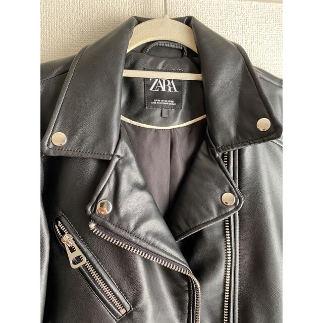 ZARA(ザラ)のZARA ライダースジャケット レディースのジャケット/アウター(ライダースジャケット)の商品写真