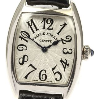 フランクミュラー(FRANCK MULLER)の★保証書付き【FRANCK MULLER】フランクミュラー トノーカーベックス インターミディエ K18WG 2251MC 手巻き レディース_651229【ev20】(腕時計)