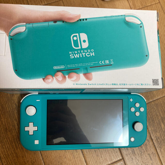 ニンテンドーSwitch lite 本体　ネオンブルー