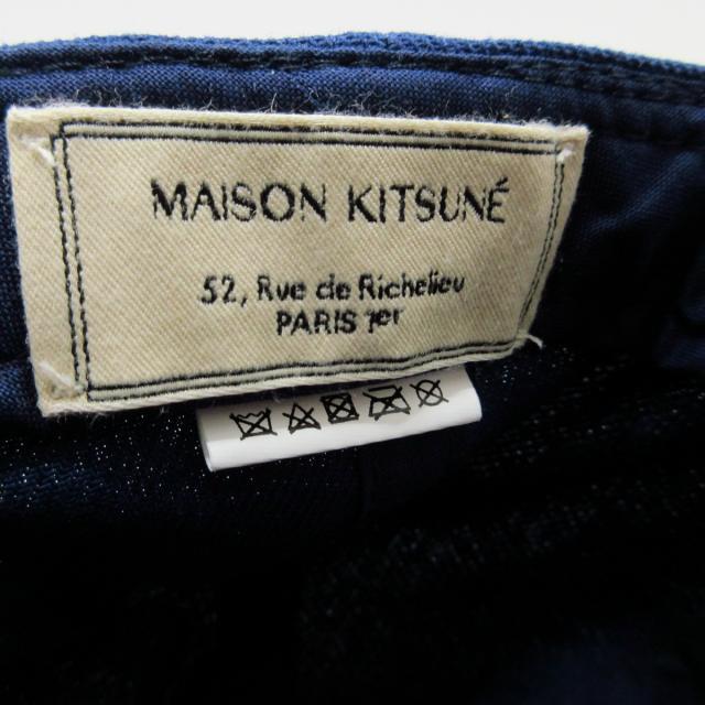 MAISON KITSUNE'(メゾンキツネ)のメゾンキツネ キャップ - ネイビー レディースの帽子(キャップ)の商品写真