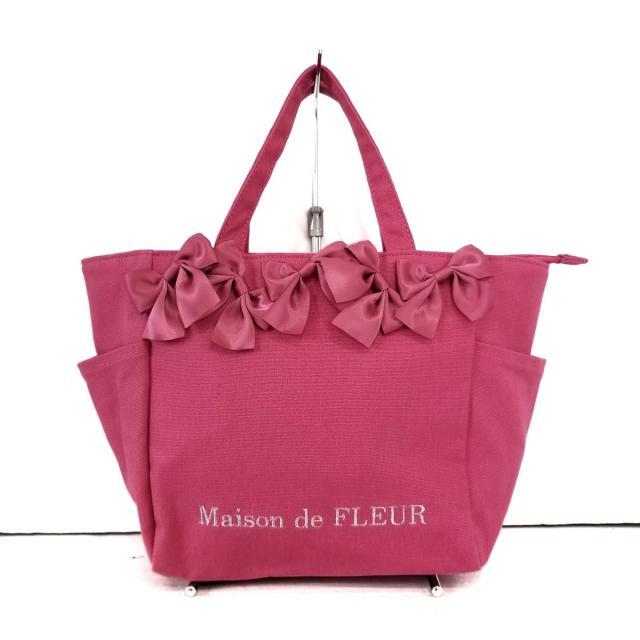 Maison de FLEUR(メゾンドフルール)のメゾンドフルール ハンドバッグ美品  レディースのバッグ(ハンドバッグ)の商品写真