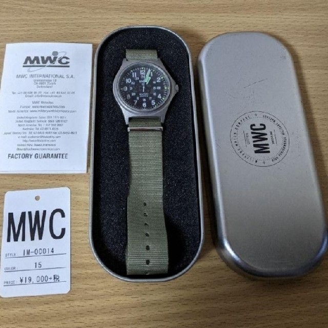 MWC ミリタリーウォッチカンパニーG10BH メンズの時計(腕時計(アナログ))の商品写真