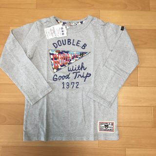 ダブルビー(DOUBLE.B)のミキハウス ダブルB ペナントモチーフ長袖Tシャツ(Tシャツ/カットソー)