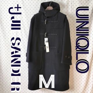 ユニクロ(UNIQLO)のUNIQLOユニクロ +J ジルサンダーウールオーバーサイズダッフルコート  M(ダッフルコート)