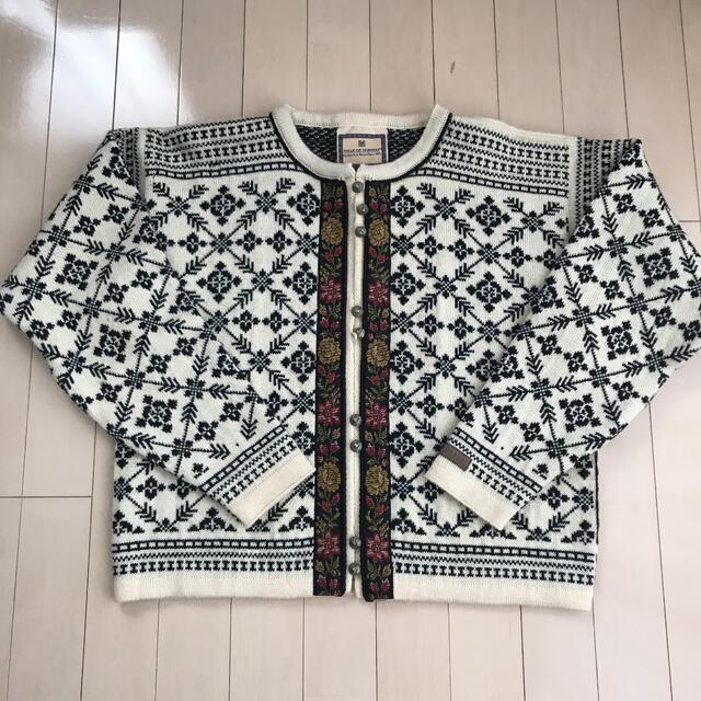 魅力の ヴィンテージ カーディガン DALE NORWAY OF カーディガン