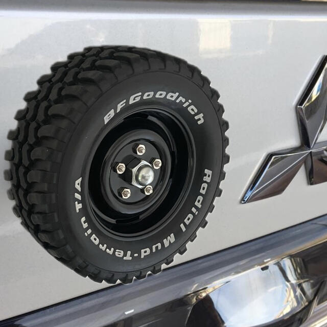 鉄チン リアワイパーキャップ BFGoodrich ホワイトレター