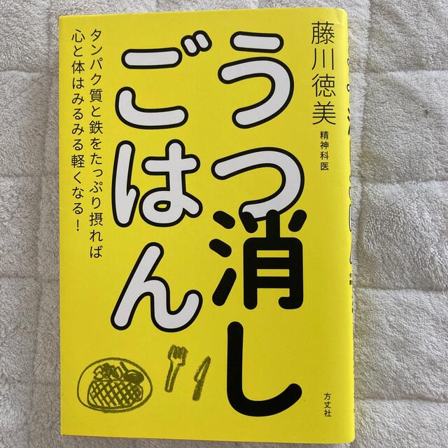 うつ消しごはん タンパク質と鉄をたっぷり摂れば心と体はみるみる軽く エンタメ/ホビーの本(健康/医学)の商品写真