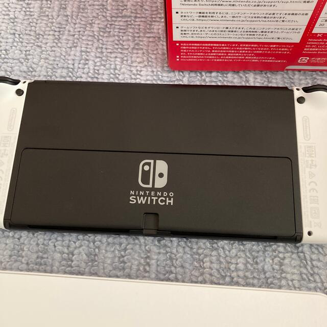 NintendoSwitch有機ELモデルホワイト本体セット美品 動作品 | www