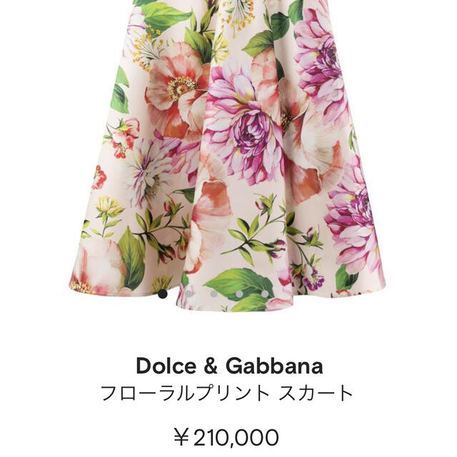 DOLCE&GABBANA(ドルチェアンドガッバーナ)の(shangri-la様専用) Dolce & Gabbana  スカート レディースのスカート(ひざ丈スカート)の商品写真