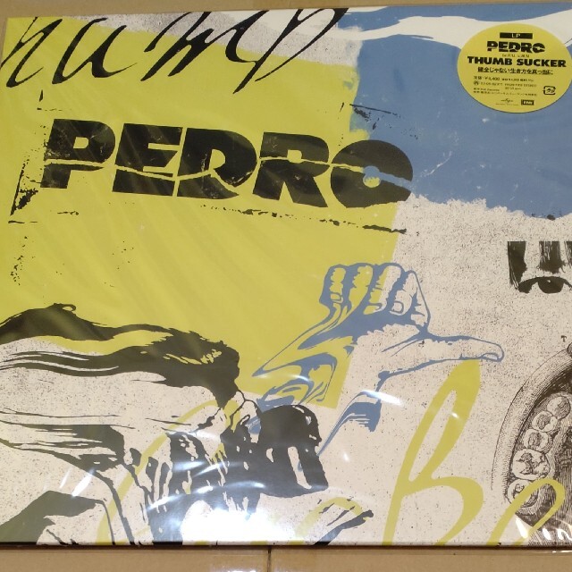 LP　レコード　PEDRO / THUMB SUCKER　タワーレコード限定