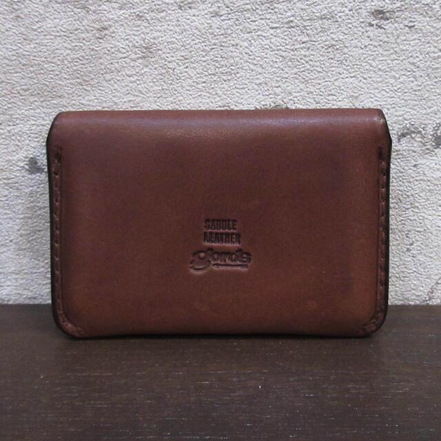 goro's - 新品 goro's ゴローズ K18メタル付名刺入れ 焦茶 こげ茶 本物 ...