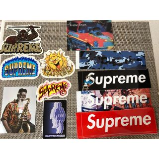 シュプリーム(Supreme)のsupreme ステッカー  セット スマーフ (ノベルティグッズ)