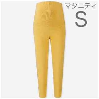 ユニクロ(UNIQLO)の【新品未使用】ユニクロ マタニティクロップドレギンスパンツ S(マタニティボトムス)