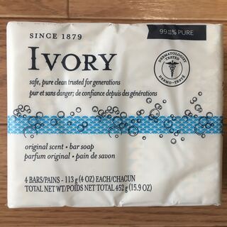 IVORY(アイボリー)石鹸  オリジナル　4つ(ボディソープ/石鹸)