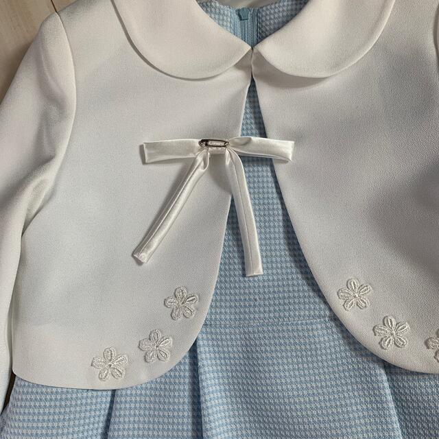 しまむら(シマムラ)のhk様専用♡ワンピーススーツ120 キッズ/ベビー/マタニティのキッズ服女の子用(90cm~)(ドレス/フォーマル)の商品写真