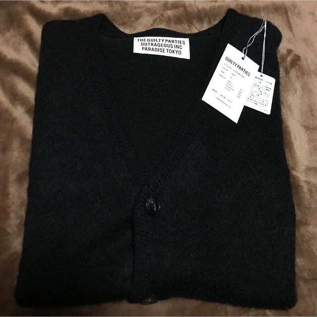 WACKO MARIA(ワコマリア)の21AW WACKO MARIA MOHAIR KNIT CARDIGAN メンズのトップス(カーディガン)の商品写真