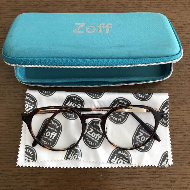 Zoff(ゾフ)のゾフ Zoff 伊達メガネ 大人気 レディースのファッション小物(サングラス/メガネ)の商品写真