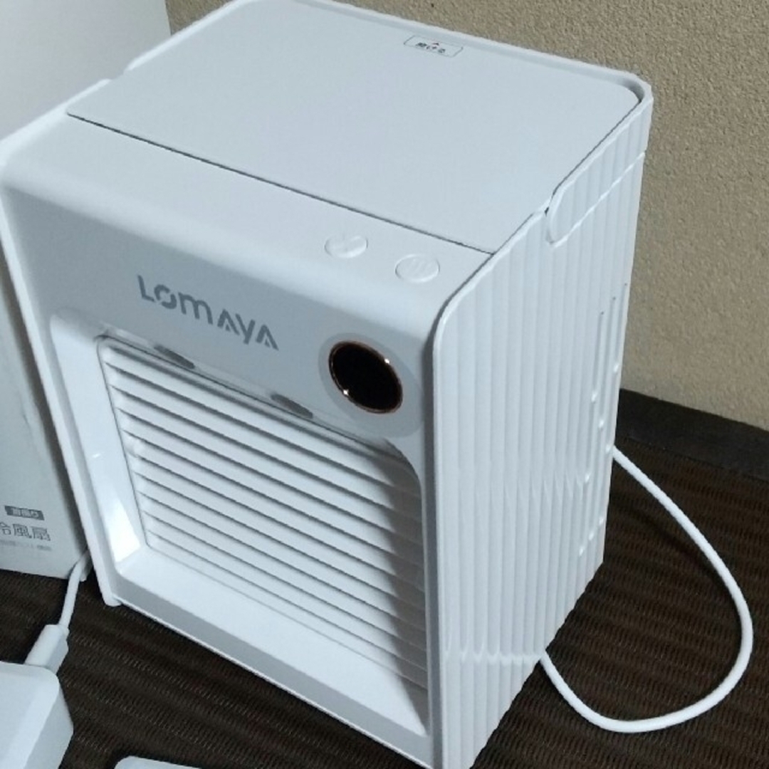 多機能冷風扇✨Lomaya スマホ/家電/カメラの冷暖房/空調(扇風機)の商品写真