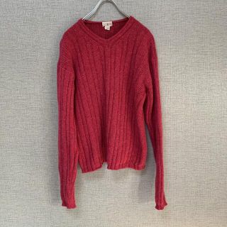 ジェイクルー(J.Crew)の90s ビンテージ　ジェイクルー　リブニット　used アメリカ古着　古着(ニット/セーター)