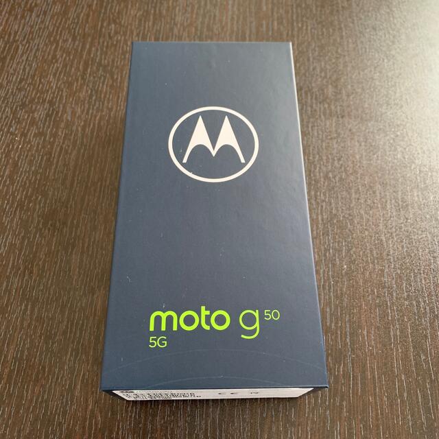 MOTOROLA moto g50 5G メテオグレイ PAR70000JP