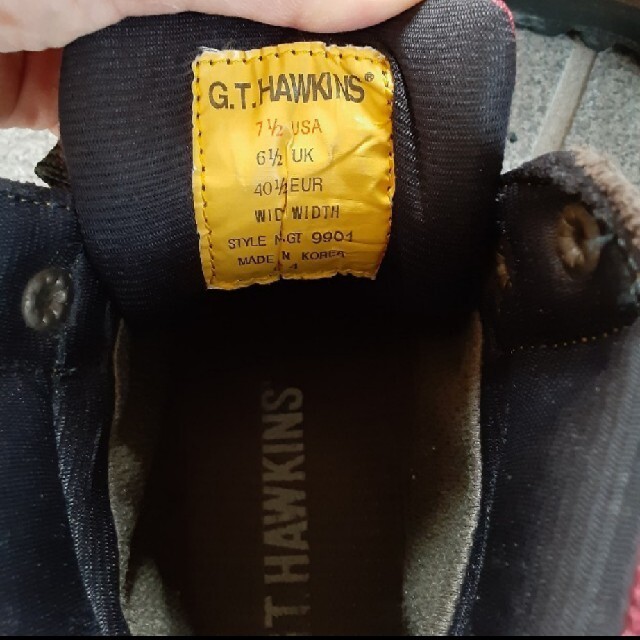 G.T. HAWKINS(ジーティーホーキンス)のHawkinsブーツ メンズの靴/シューズ(ブーツ)の商品写真