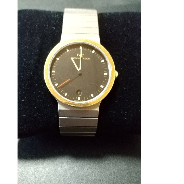 IWC(インターナショナルウォッチカンパニー)のiwcポルシェデザイン腕時計（稼働美品） メンズの時計(腕時計(アナログ))の商品写真