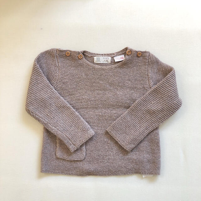 ZARA KIDS(ザラキッズ)のzara mini ニット キッズ/ベビー/マタニティのベビー服(~85cm)(ニット/セーター)の商品写真