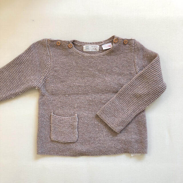 ZARA KIDS(ザラキッズ)のzara mini ニット キッズ/ベビー/マタニティのベビー服(~85cm)(ニット/セーター)の商品写真