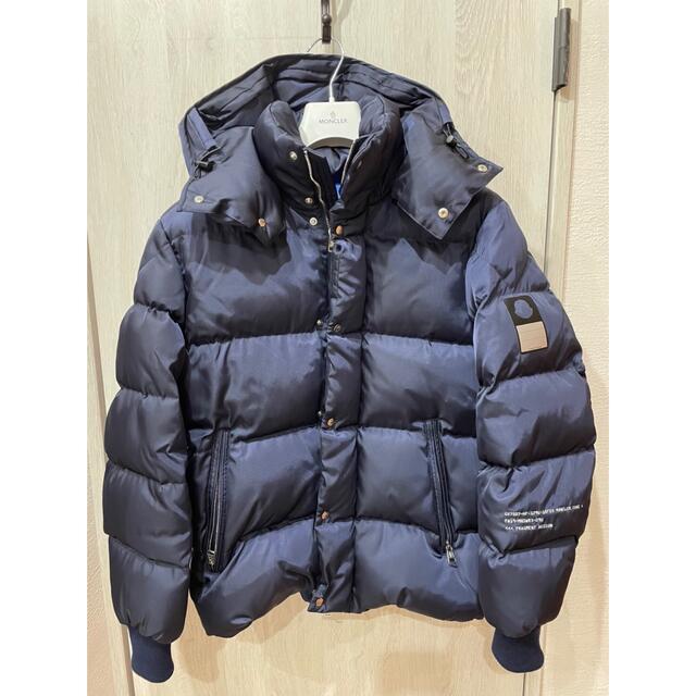 美品　MONCLER ✖️fragment ダウンジャケット　ネイビー　サイズ0