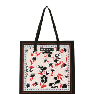 マルニ(Marni)の 【新品未使用】MARNI FLOWER CAFE バンダナトート ベージュ(トートバッグ)