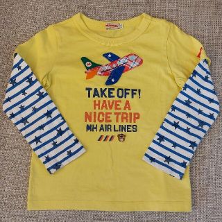 ミキハウス(mikihouse)のTAKE OFF　ロングTシャツ(Tシャツ/カットソー)