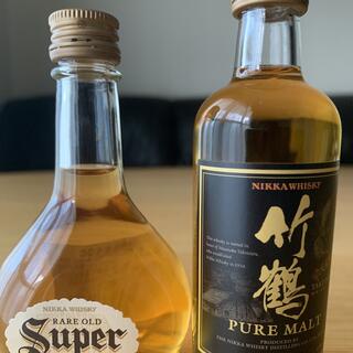 ニッカウイスキー(ニッカウヰスキー)のスーパーニッカと旧竹鶴セット(ウイスキー)