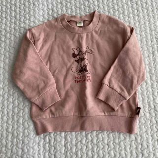 シマムラ(しまむら)の【新品・未使用】ミニーマウス　スウェット　バックプリント(Tシャツ/カットソー)