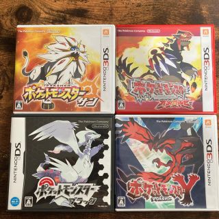 ニンテンドウ(任天堂)のポケットモンスター 3DS DSゲームソフトセット　おまけ付き(携帯用ゲームソフト)