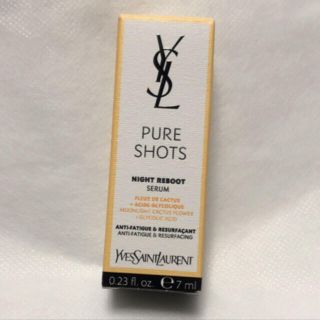 イヴサンローランボーテ(Yves Saint Laurent Beaute)のイヴ・サンローラン ピュアショット ナイトセラム 7ml(美容液)