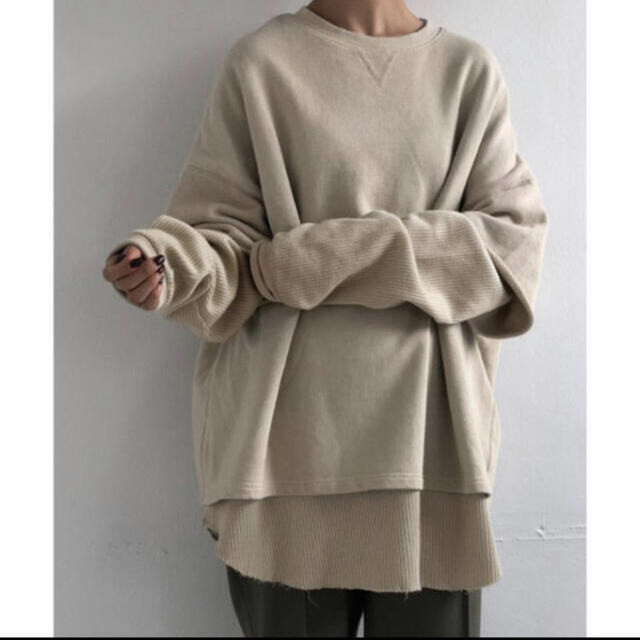 todayful layered cotton sweat