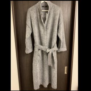 マックスマーラ(Max Mara)のWeekend Max Mara ニットコート/グレー(ニットコート)