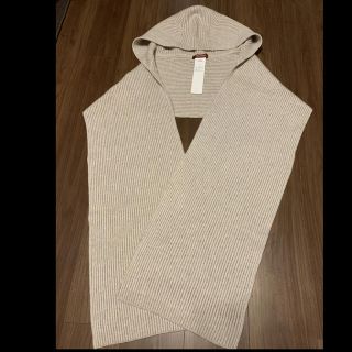 マックスマーラ(Max Mara)のマックスマーラ　フード付きニットマフラー(マフラー/ショール)