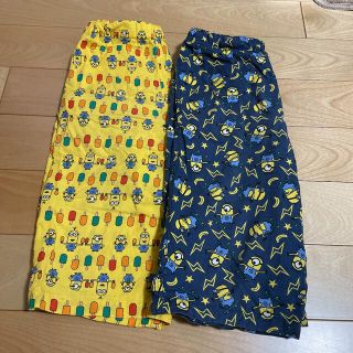 ユニクロ(UNIQLO)の【中古】ユニクロ ステテコ リラコ ミニオンズ　やや使用感あり(パンツ/スパッツ)