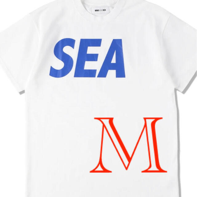 SEA(シー)のWIND AND SEA S/S T-SHIRT  ホワイト色　Mサイズ メンズのトップス(Tシャツ/カットソー(半袖/袖なし))の商品写真