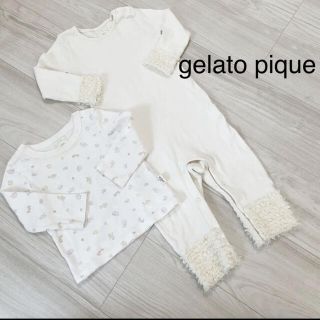 ジェラートピケ(gelato pique)のジェラートピケ　2点セット(ロンパース)