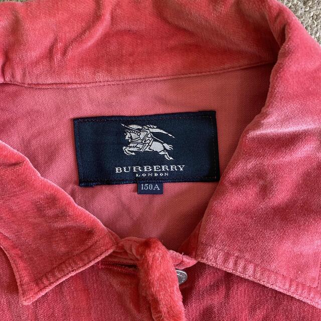 BURBERRY(バーバリー)のBurberryLondon コーデロイ　150 ベスト、スカート キッズ/ベビー/マタニティのキッズ服女の子用(90cm~)(ジャケット/上着)の商品写真