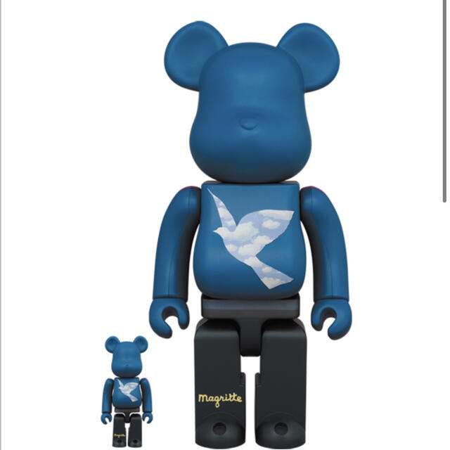 MEDICOM TOY(メディコムトイ)のBE@RBRICK × René Magritte 100%400% エンタメ/ホビーのフィギュア(その他)の商品写真