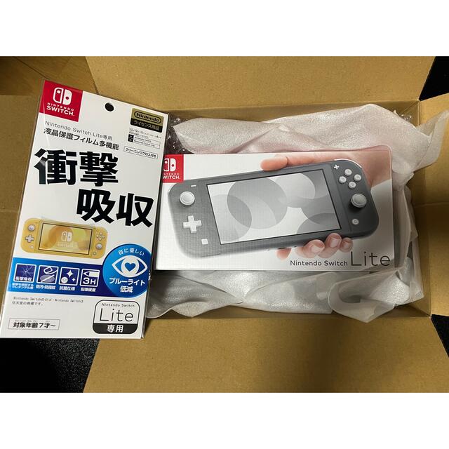 【新品未開封】Nintendo switchライト　グレー　スイッチライト