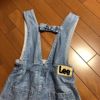 リー(Lee)のアプレレクール　ジャンパースカート　130 Lee デニム(スカート)